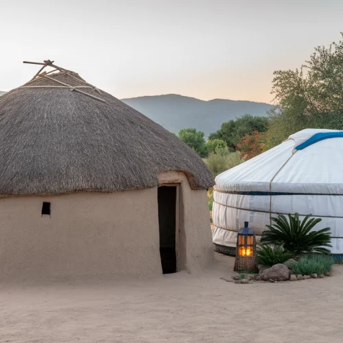YURT vs Hut